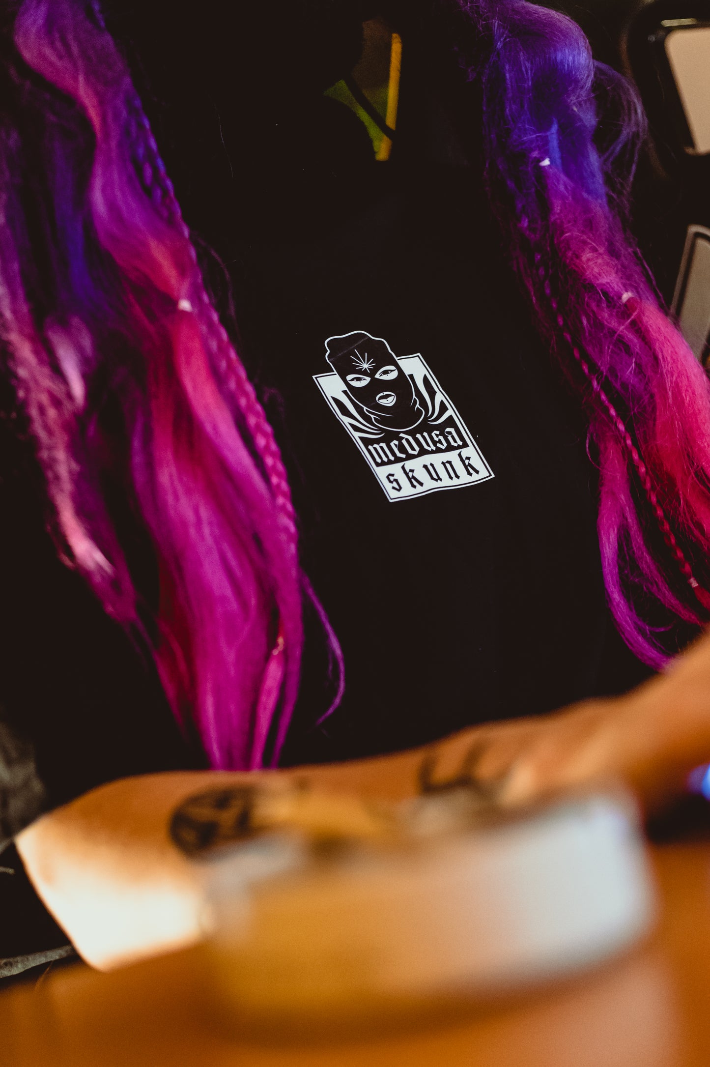 Medusa Skunk, oversized Shirt / unisex