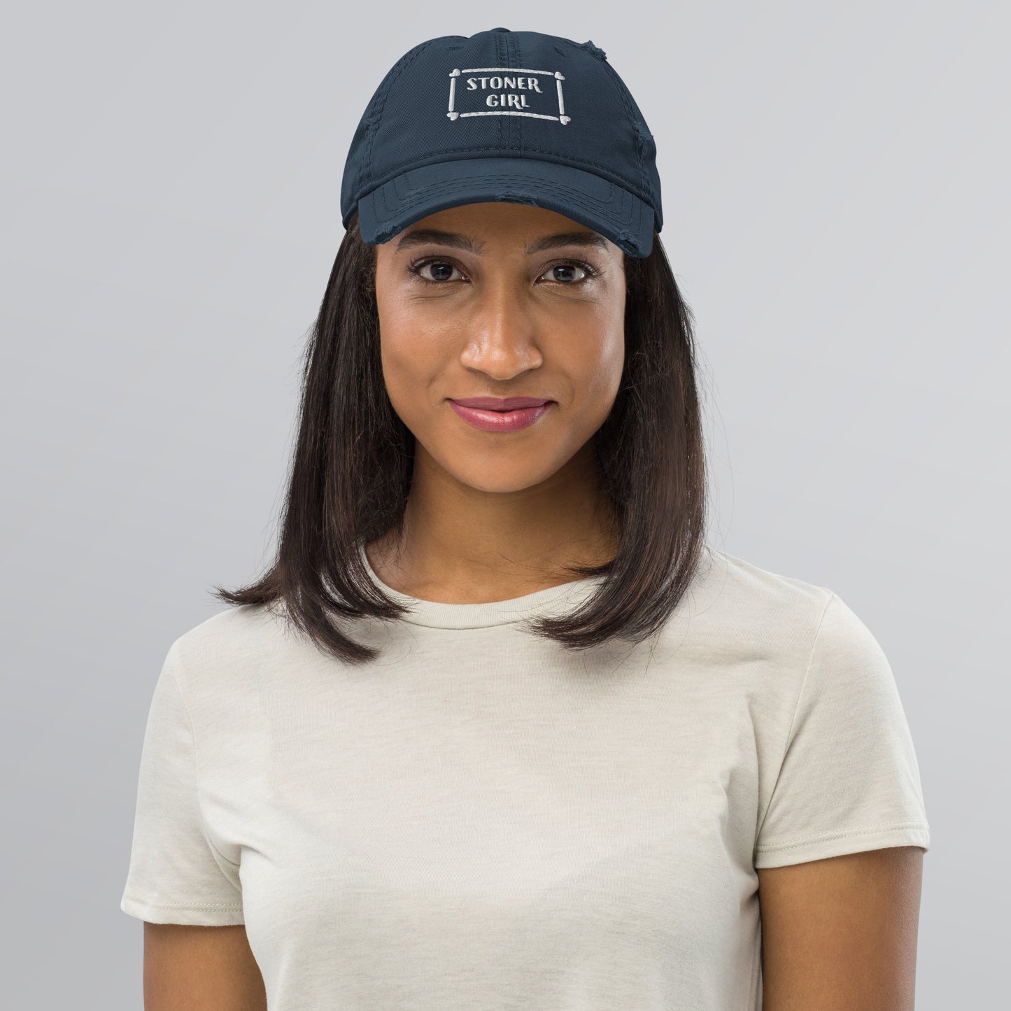 Stoner Girl, Dad-Hat im Used-Look