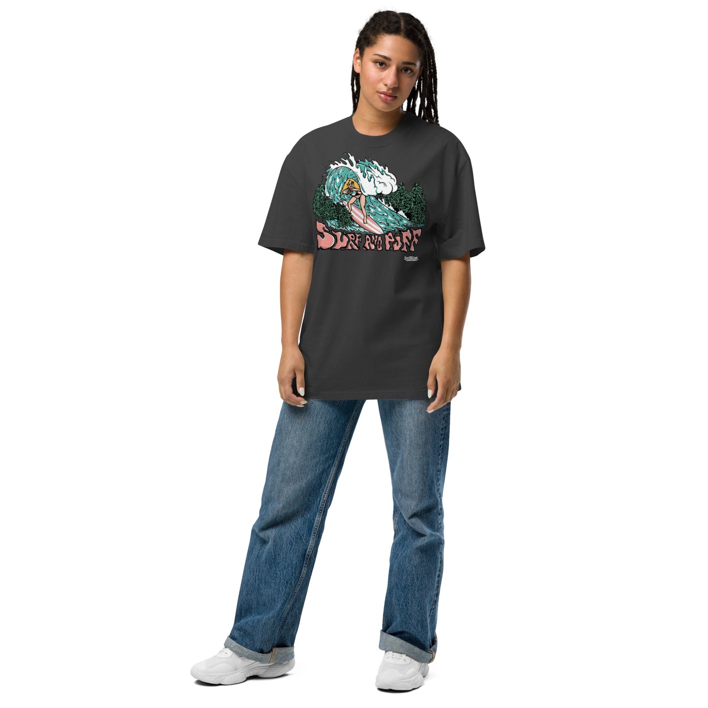 Surf and Puff, oversized Shirt / unisex