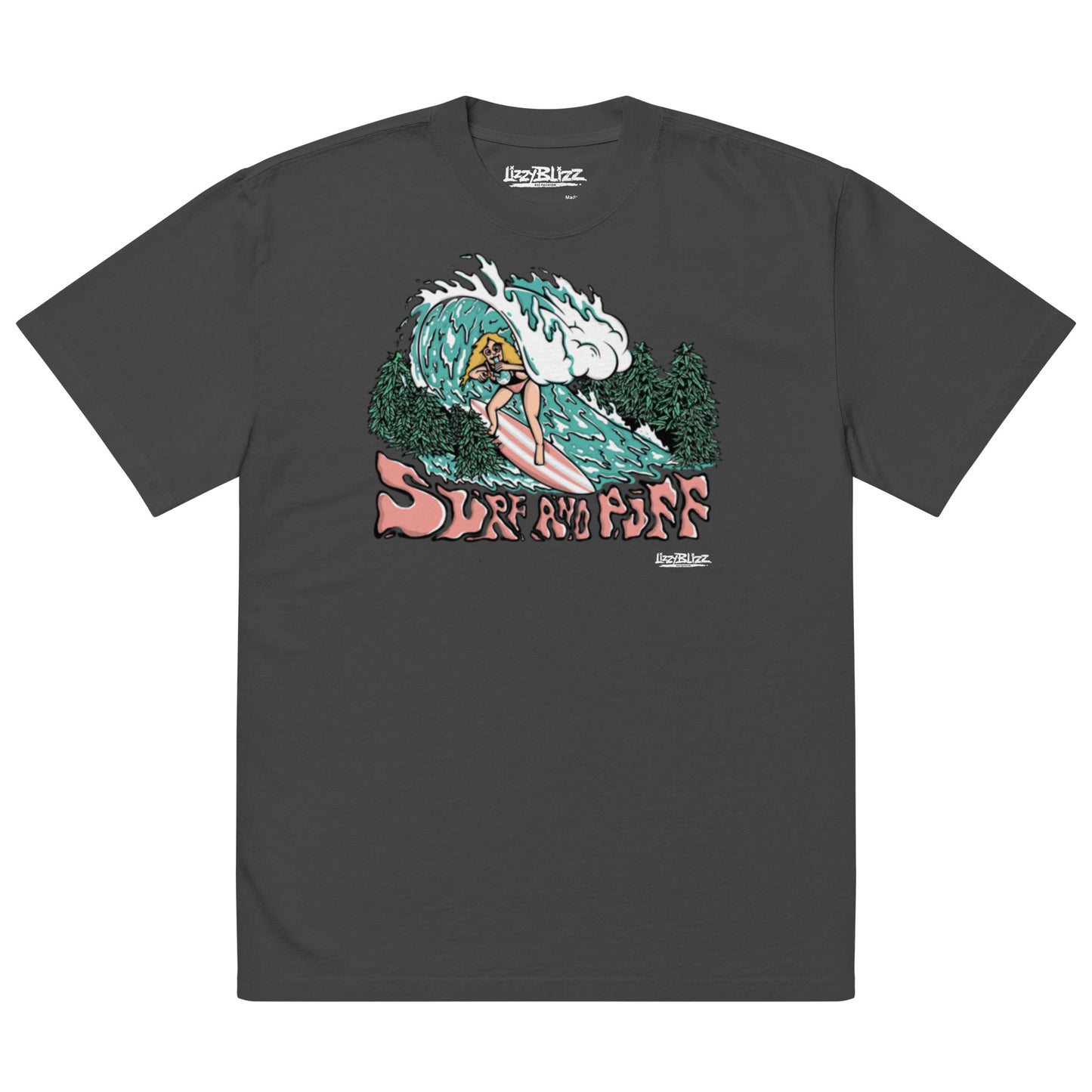 Surf and Puff, oversized Shirt / unisex