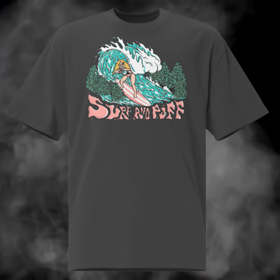 Surf and Puff, oversized Shirt / unisex