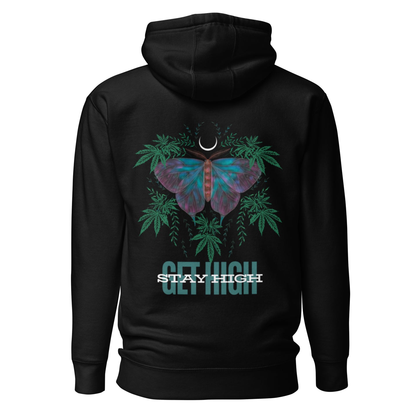 Get high - stay high, Hoodie / unisex