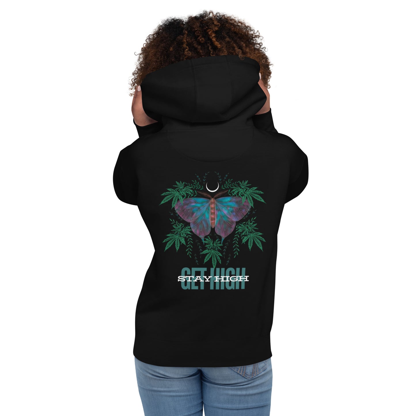 Get high - stay high, Hoodie / unisex