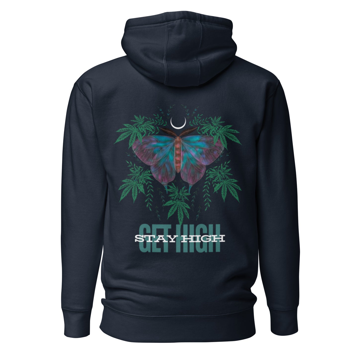 Get high - stay high, Hoodie / unisex