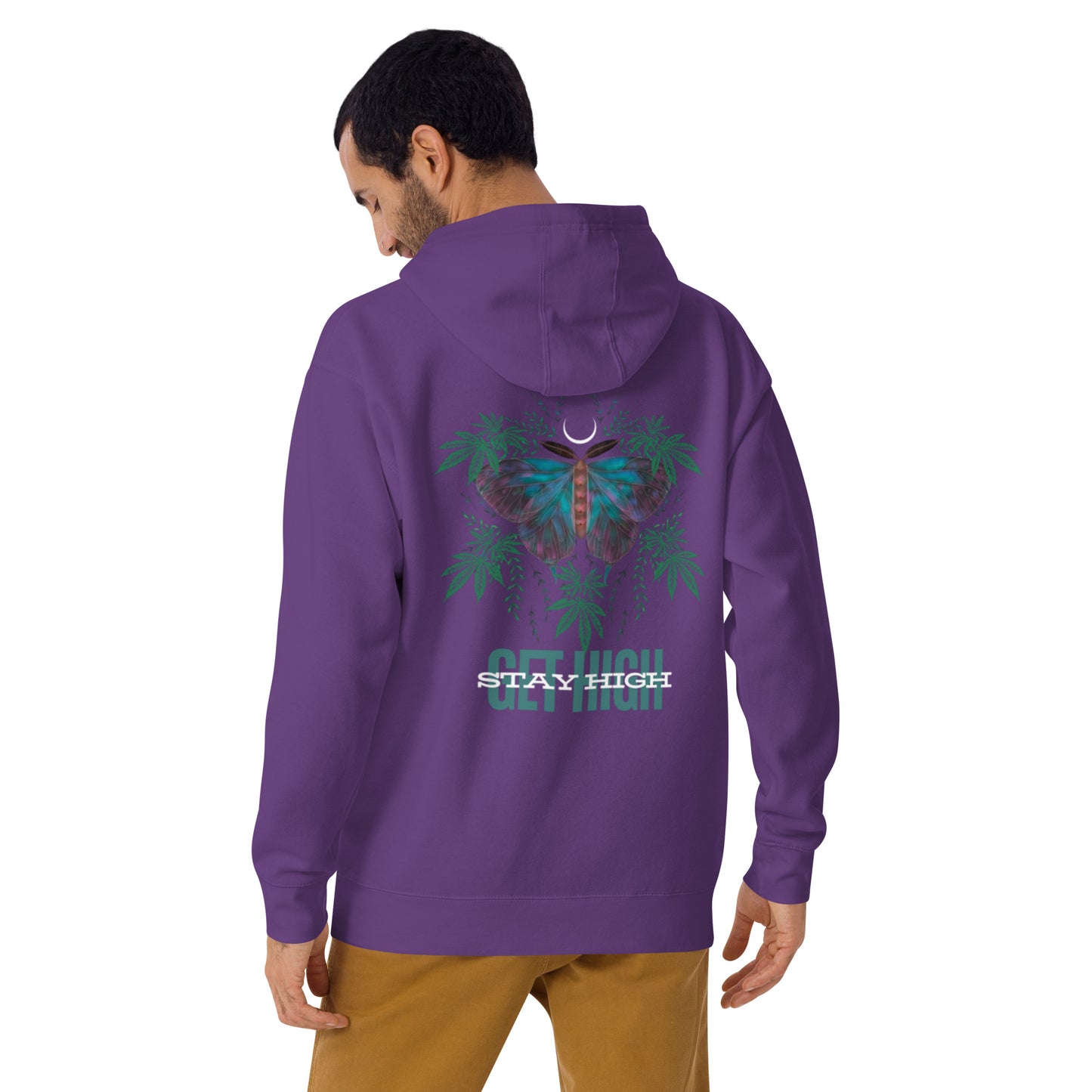 Get high - stay high, Hoodie / unisex