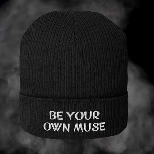 Be your own Muse, Gerippte Bio-Beanie