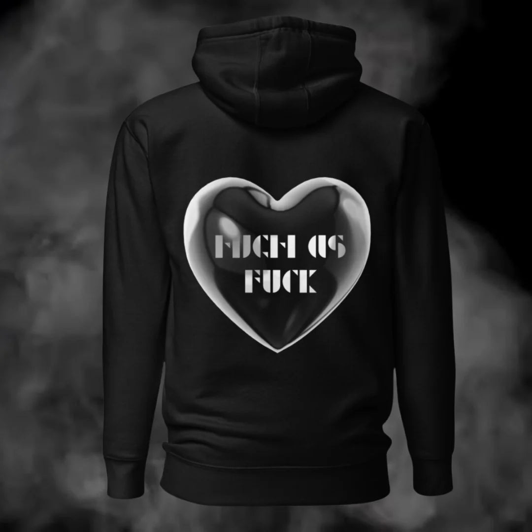 High as fuck, Hoodie / unisex