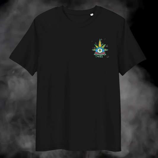 420, besticktes organic Shirt / unisex