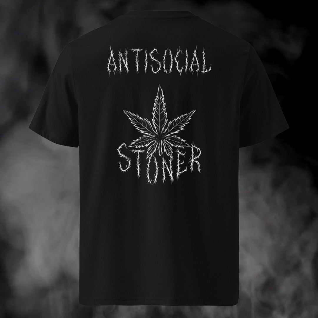 Antisocial Stoner, organic Shirt / unisex