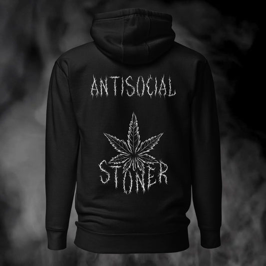 Antisocial Stoner, Hoodie / unisex