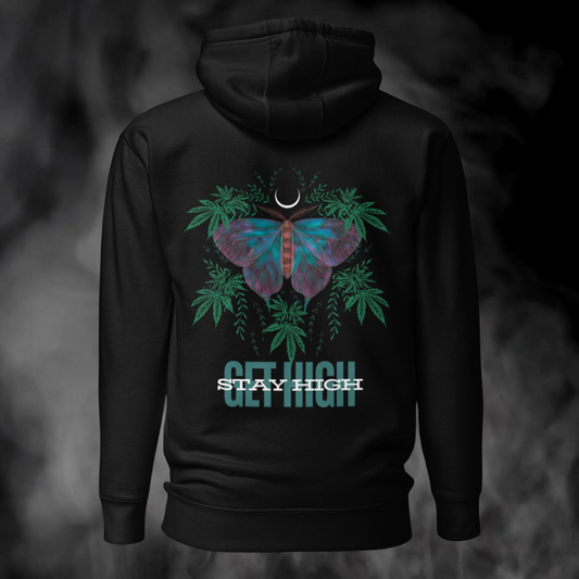 Get high - stay high, Hoodie / unisex