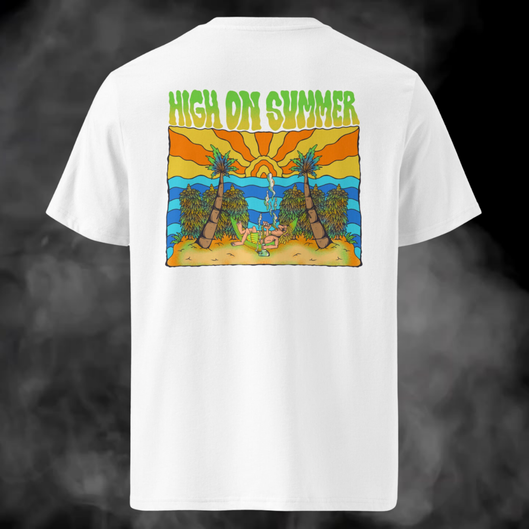 High on Summer, organic Shirt / unisex