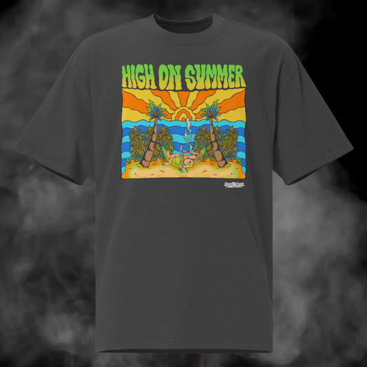 High on summer, oversized Shirt / unisex