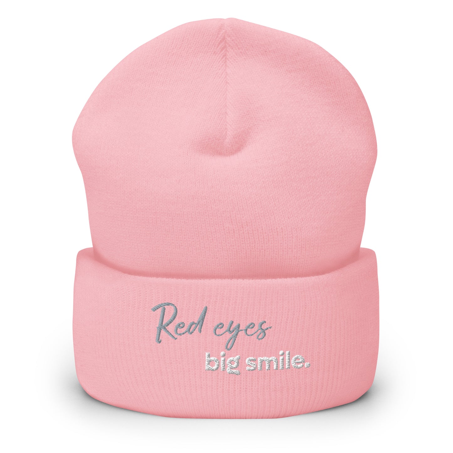 Red eyes, big smile, Beanie / unisex