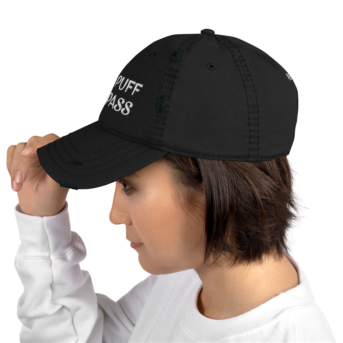 Puff puff pass, Dad-Hat im Used-Look / unisex