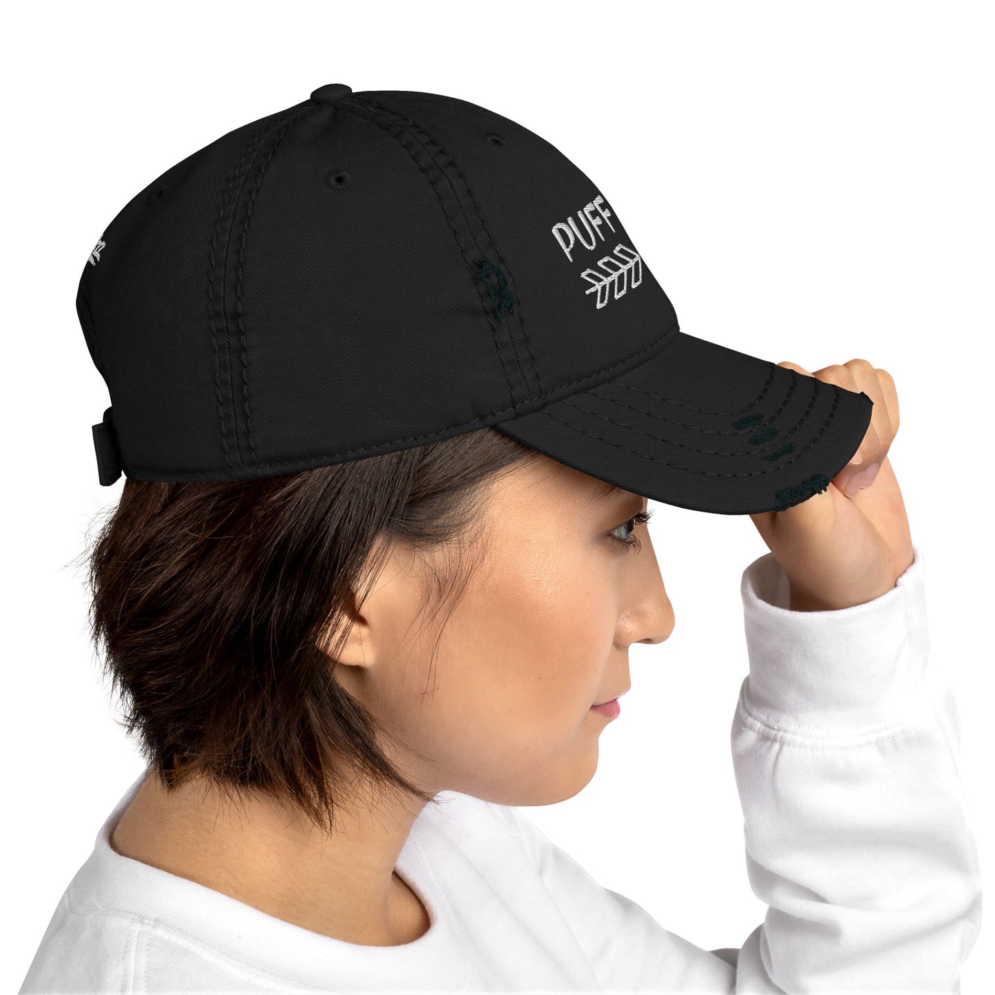 Puff puff pass, Dad-Hat im Used-Look / unisex