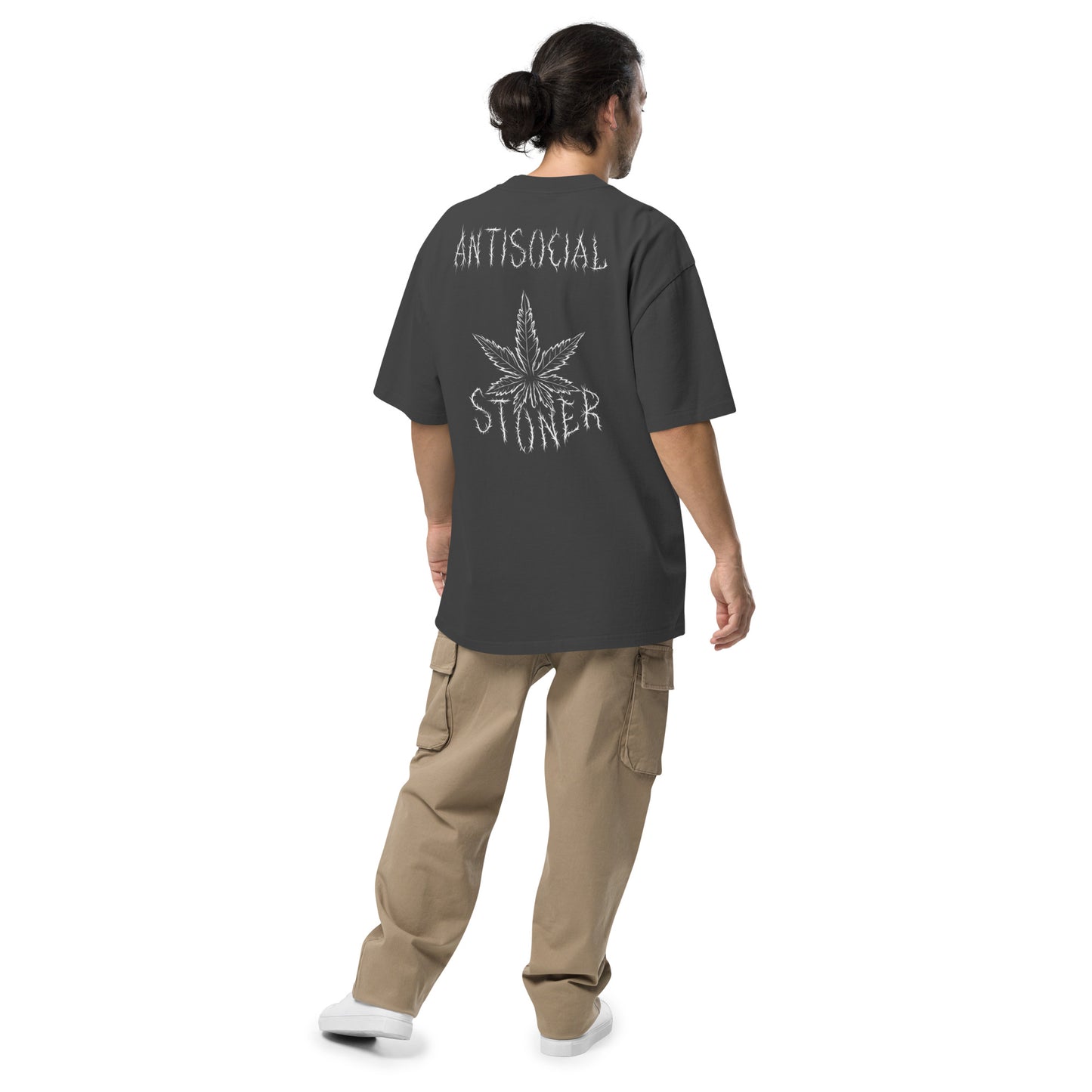 Antisocial Stoner, oversized Shirt / unisex