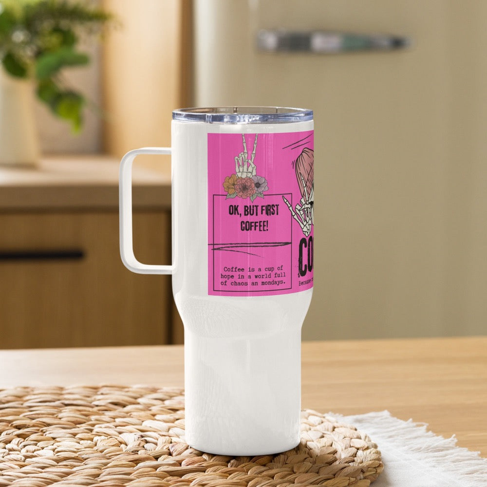 Coffee pink, Travel Mug