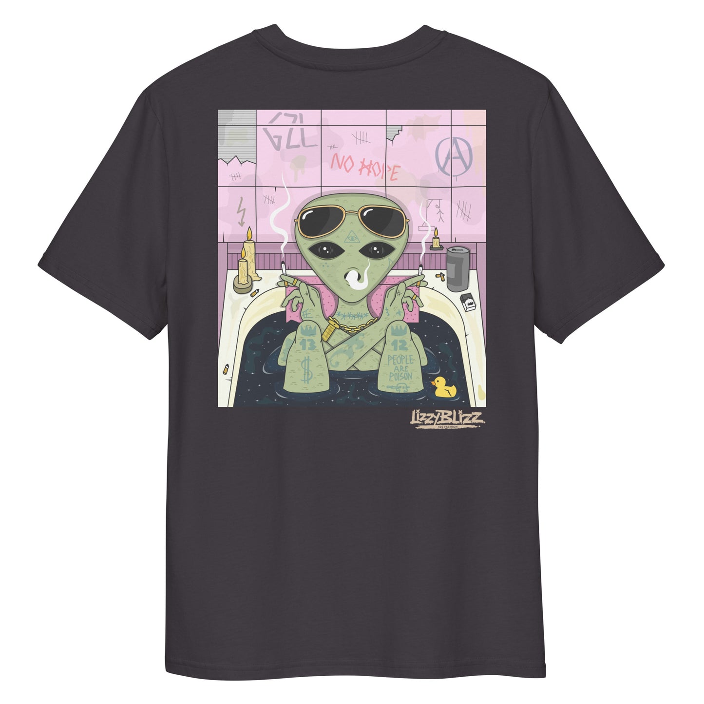 Alienbath, organic Shirt / unisex