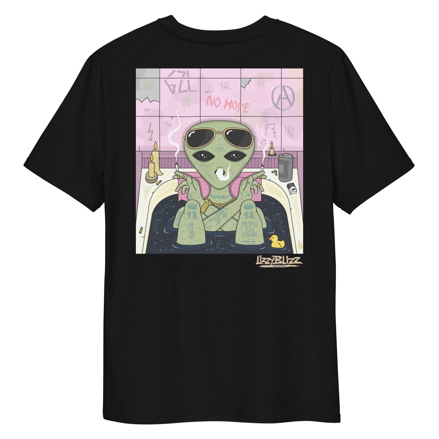 Alienbath, organic Shirt / unisex