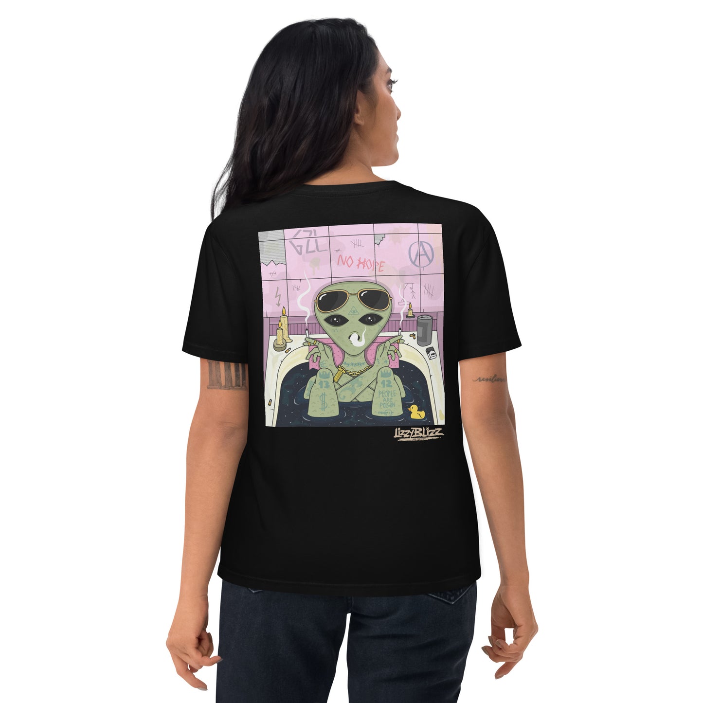 Alienbath, organic Shirt / unisex