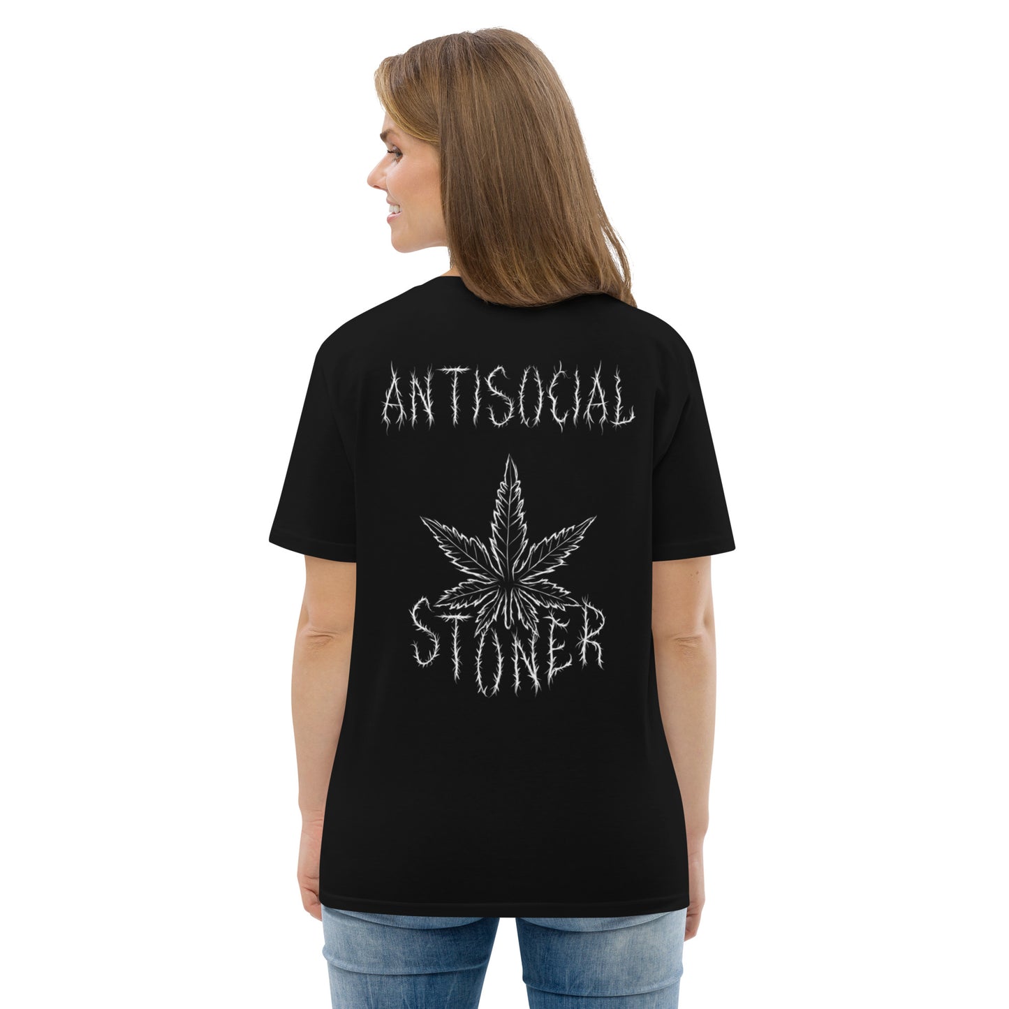 Antisocial Stoner, organic Shirt / unisex