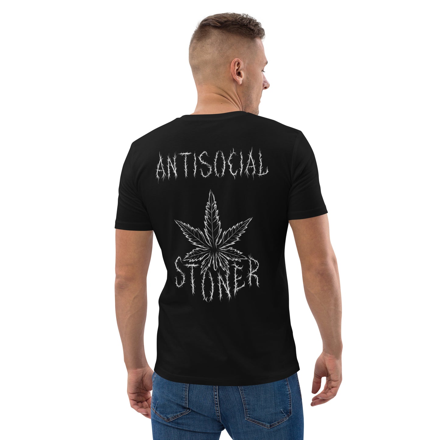 Antisocial Stoner, organic Shirt / unisex