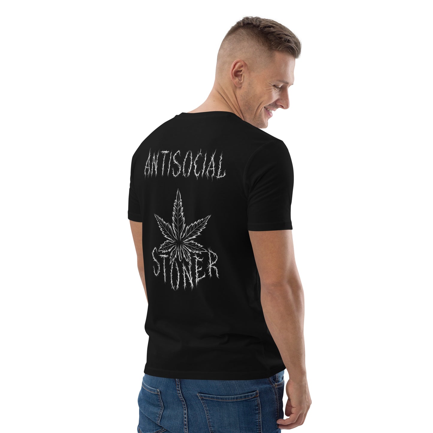 Antisocial Stoner, organic Shirt / unisex