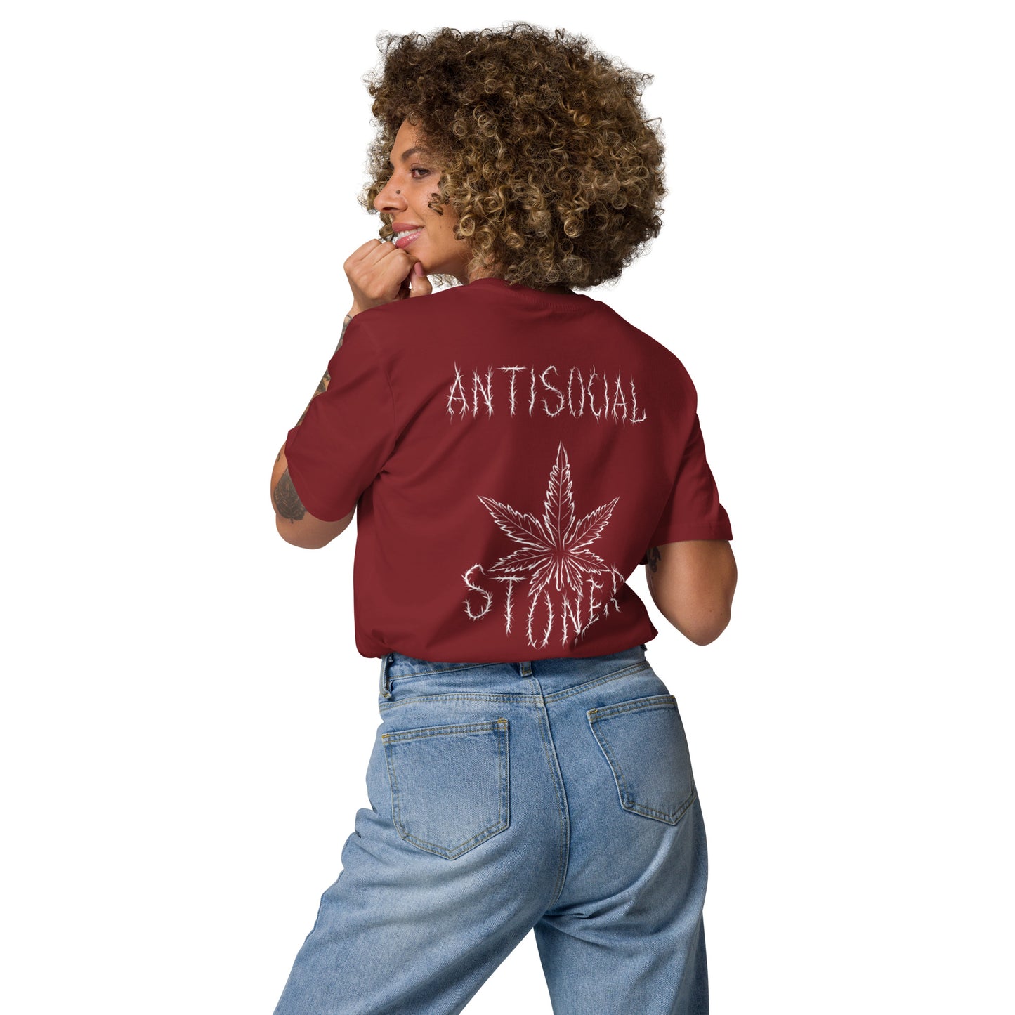 Antisocial Stoner, organic Shirt / unisex