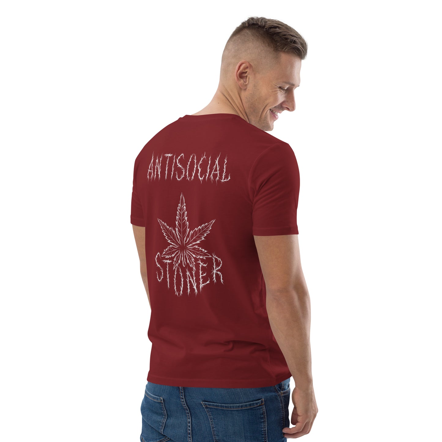 Antisocial Stoner, organic Shirt / unisex