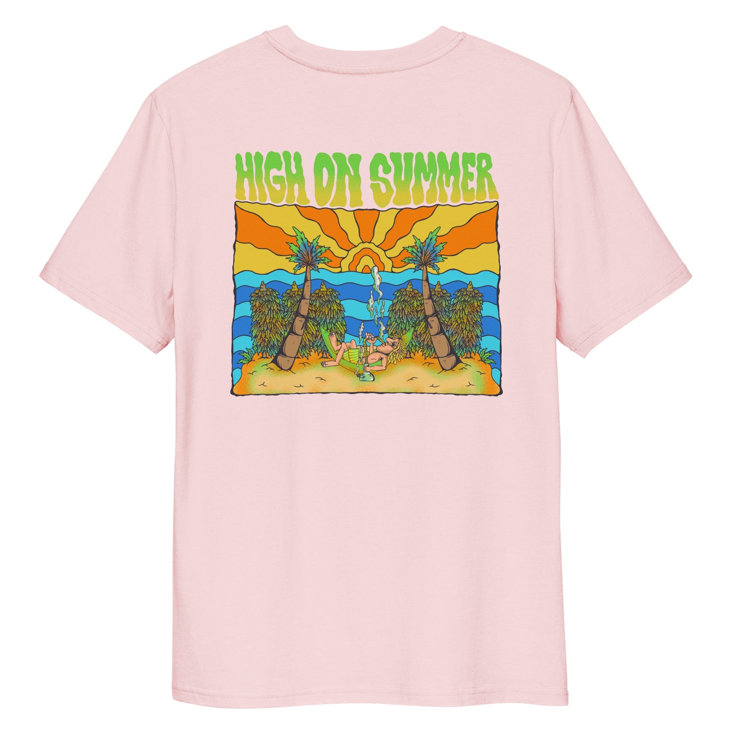 High on Summer, organic Shirt / unisex