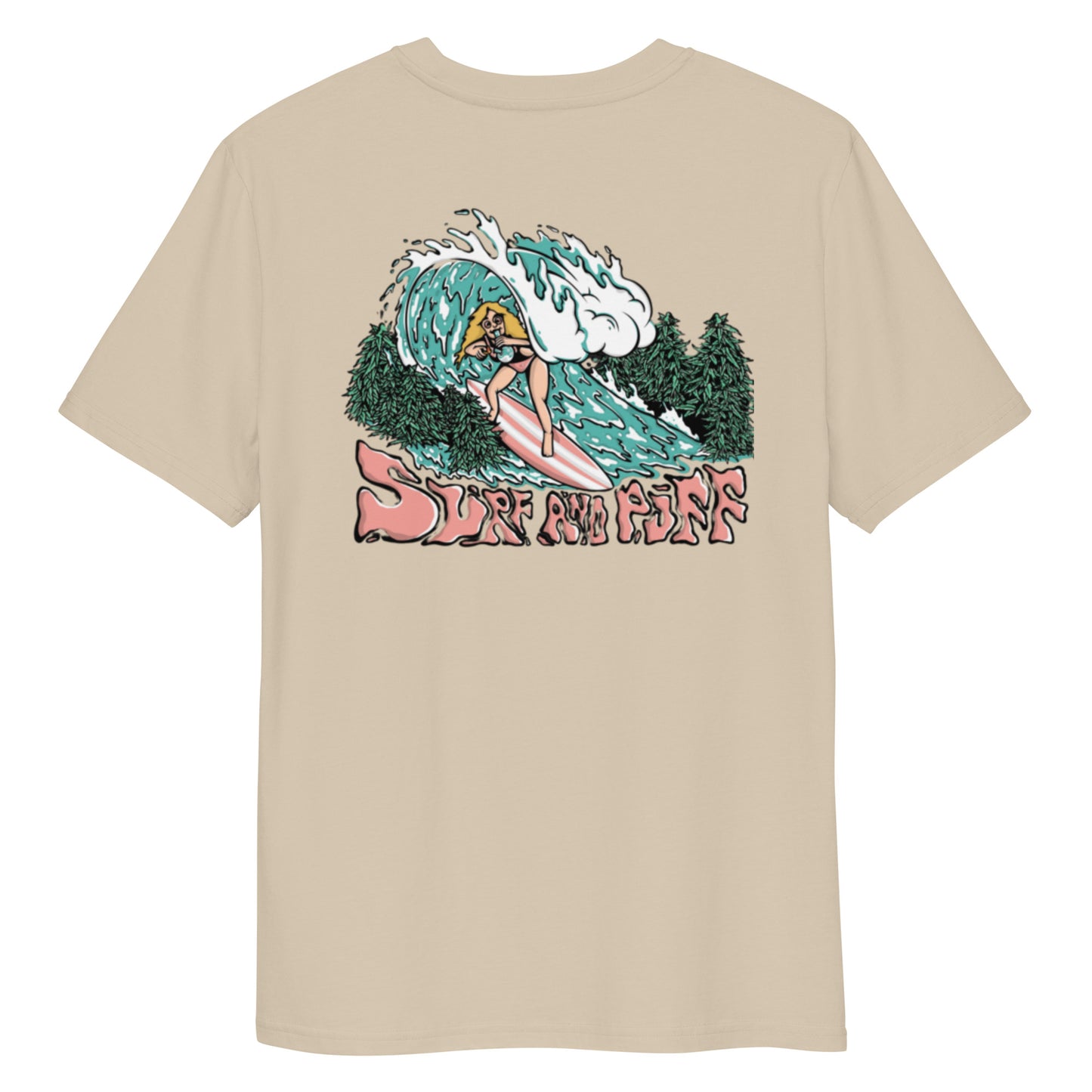 Surf and Puff, organic Shirt / unisex