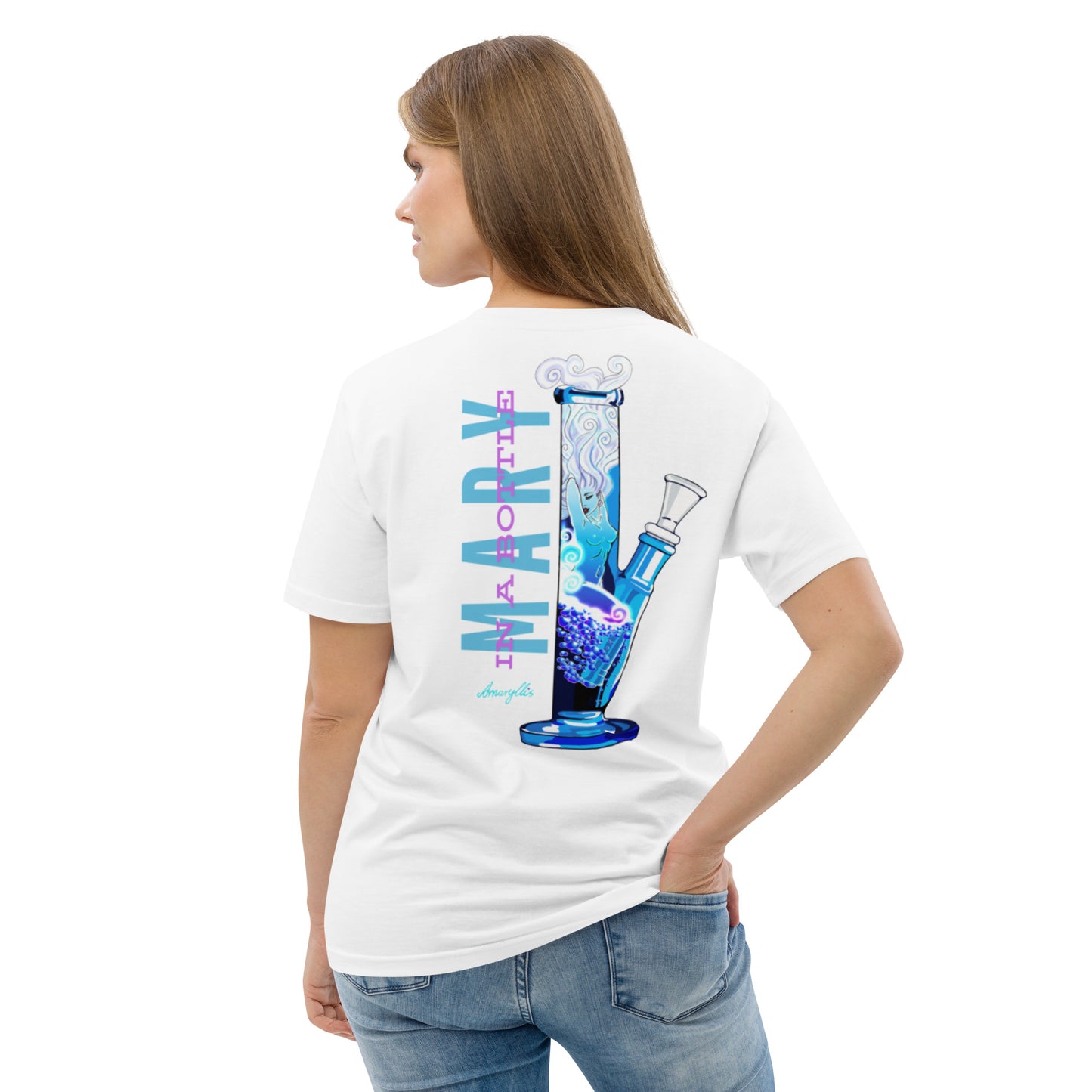 Mary in a bottle, organic Shirt / unisex