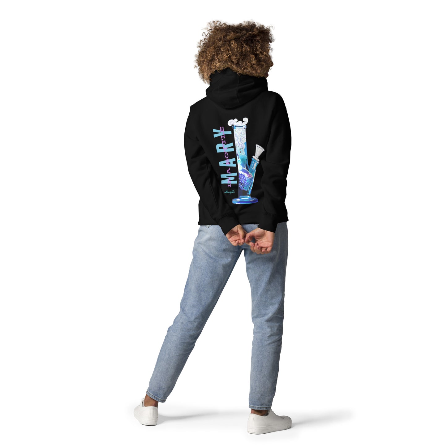 Mary in a bottle, Hoodie / unisex