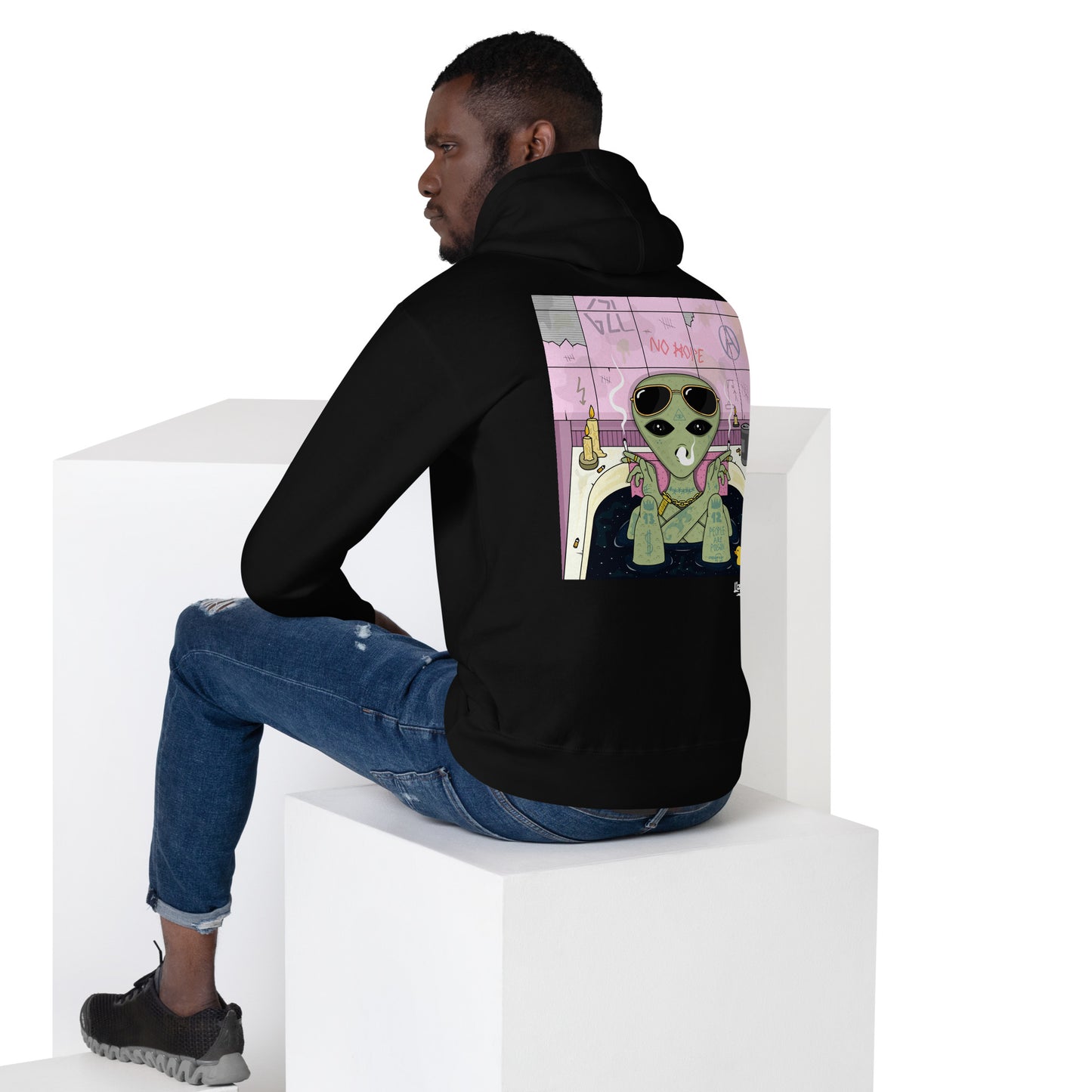 Alienbath, Hoodie / unisex