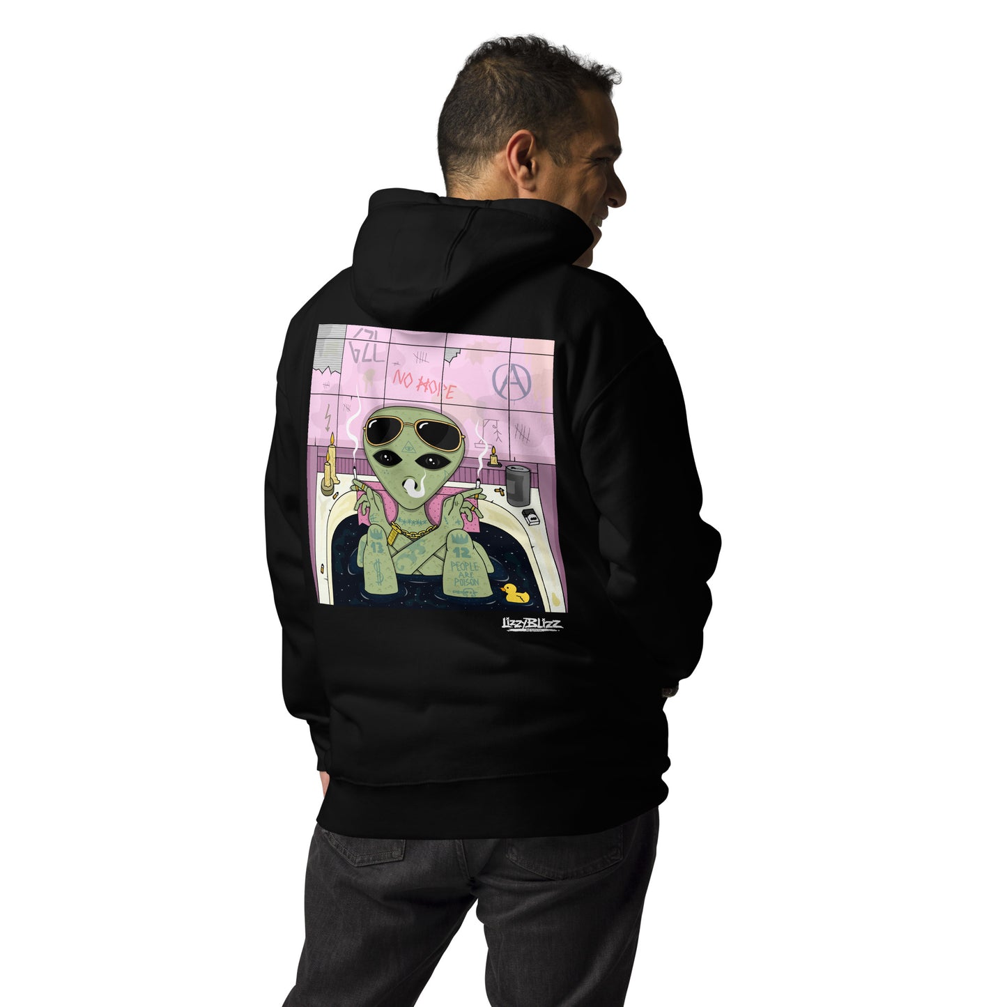 Alienbath, Hoodie / unisex