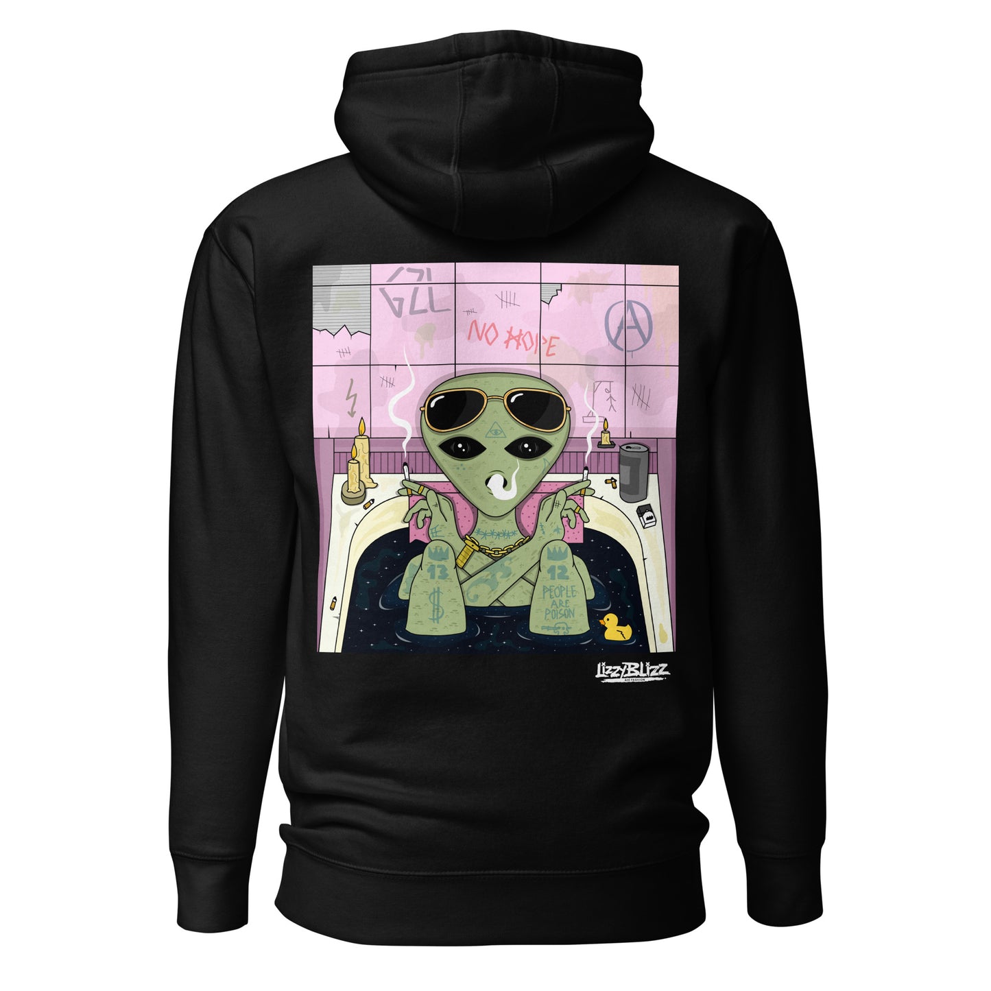 Alienbath, Hoodie / unisex