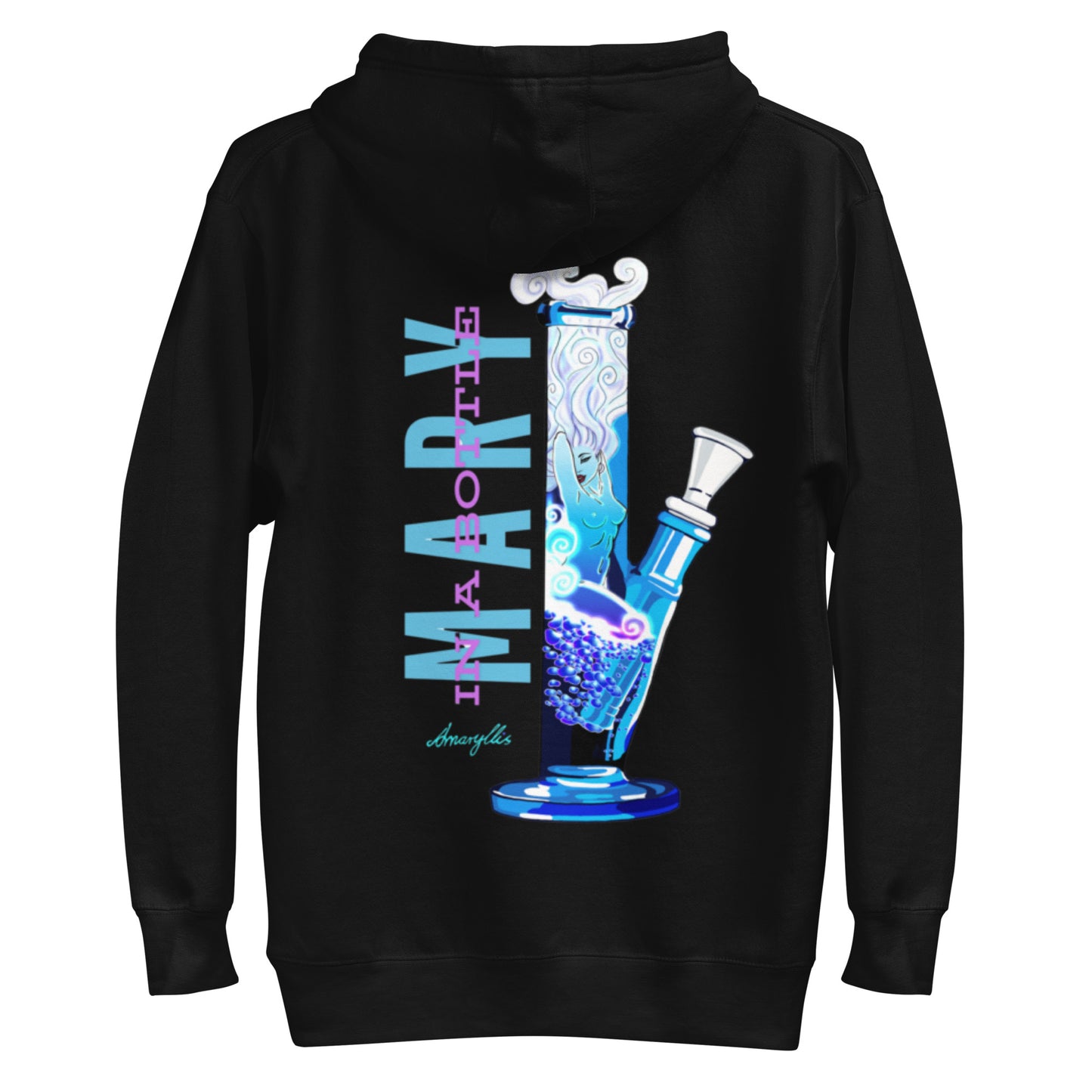 Mary in a bottle, Hoodie / unisex