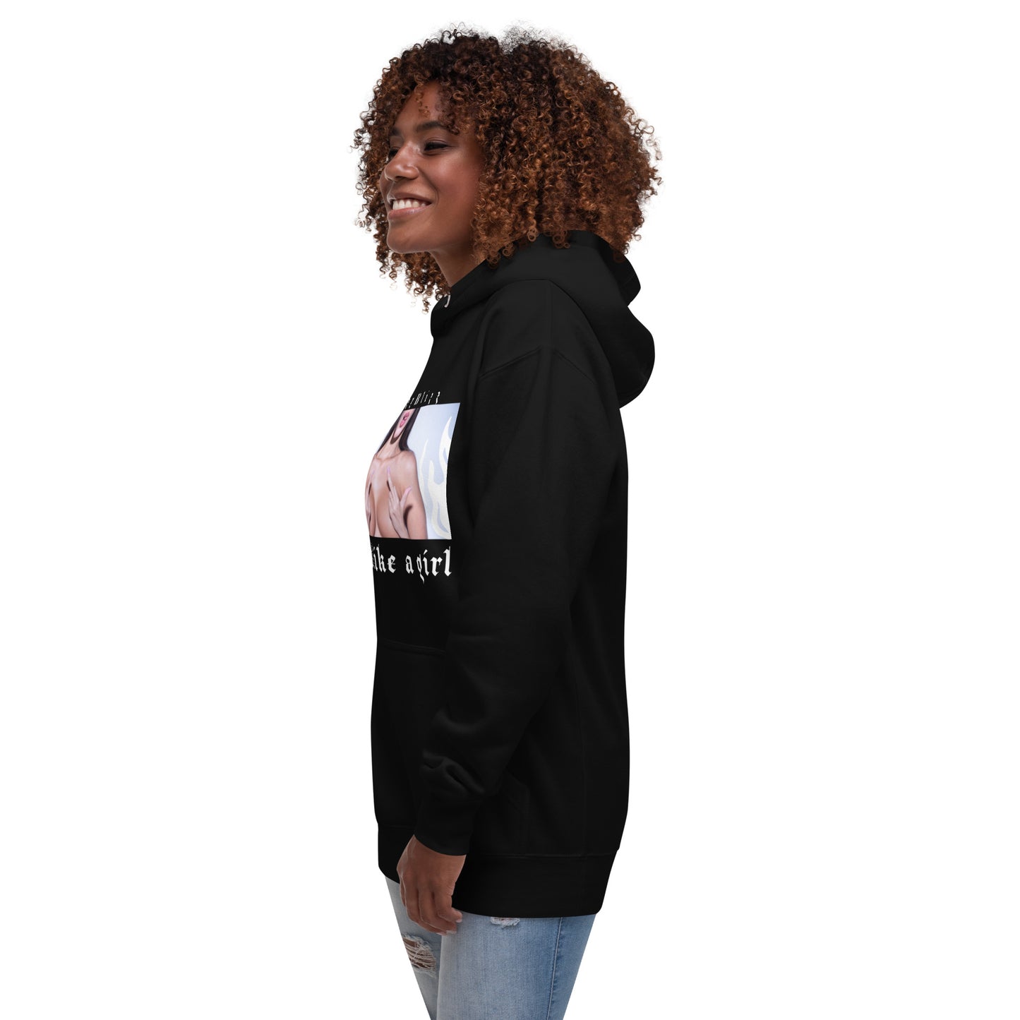 Fight like a Girl, Hoodie / unisex