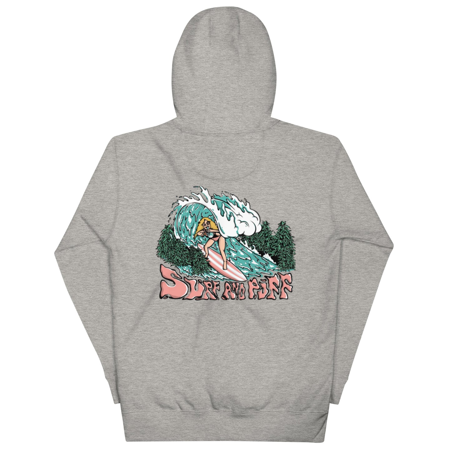 Surf and Puff, Hoodie / unisex