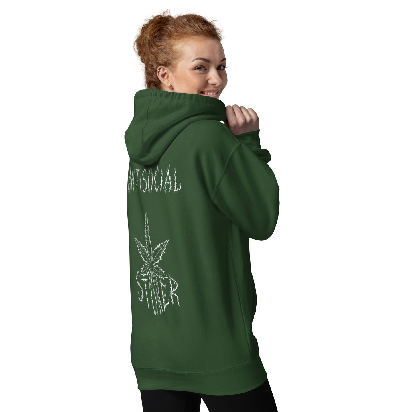 Antisocial Stoner, Hoodie / unisex