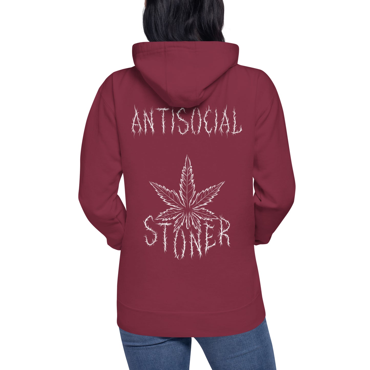 Antisocial Stoner, Hoodie / unisex