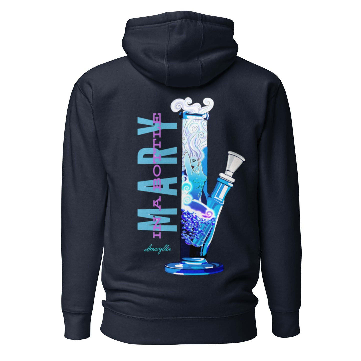 Mary in a bottle, Hoodie / unisex