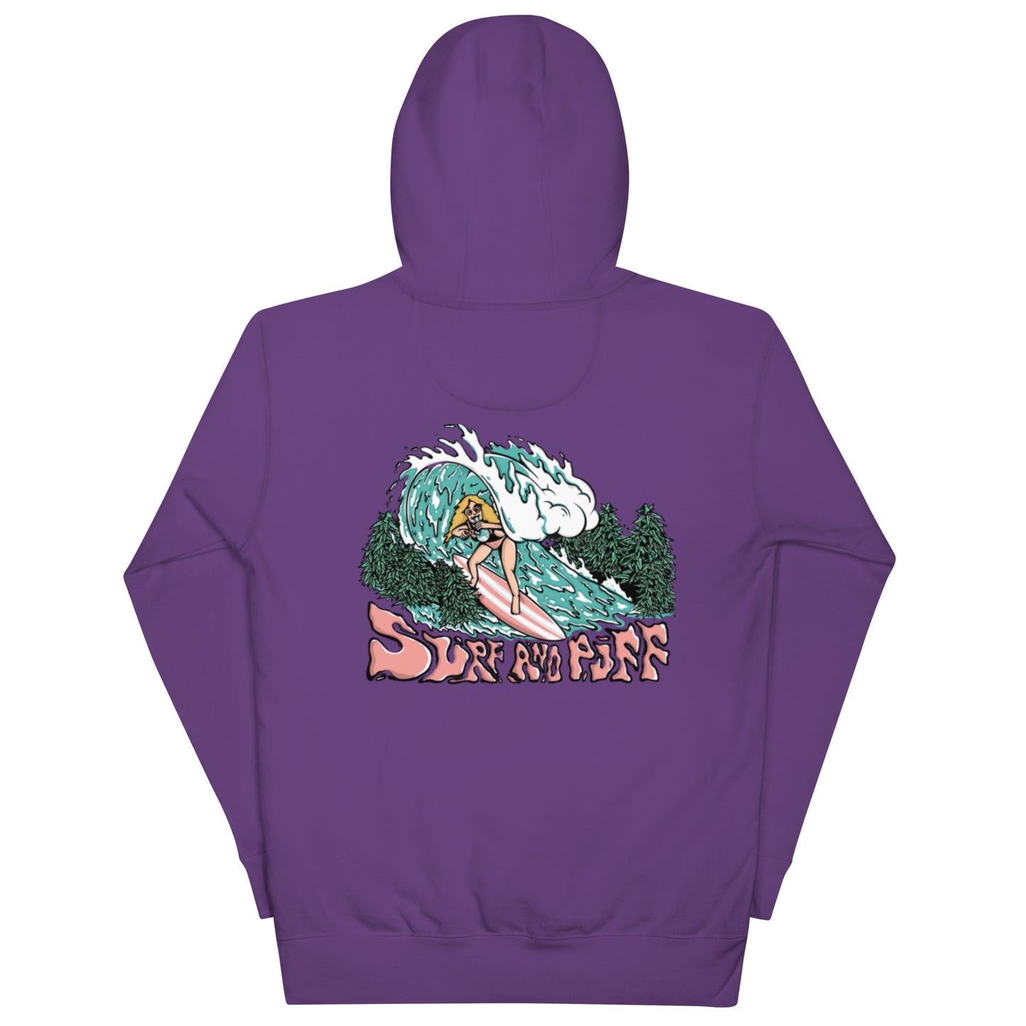 Surf and Puff, Hoodie / unisex