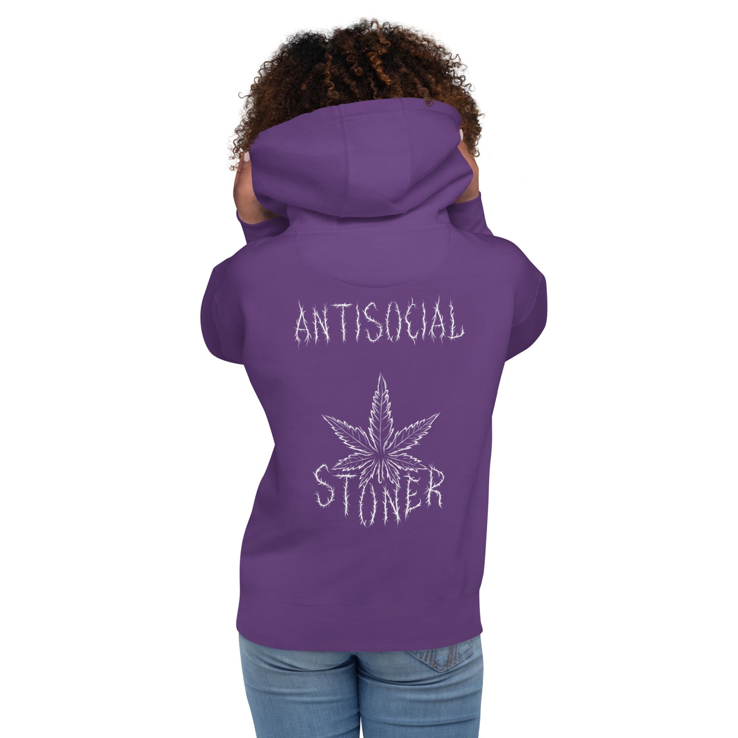 Antisocial Stoner, Hoodie / unisex