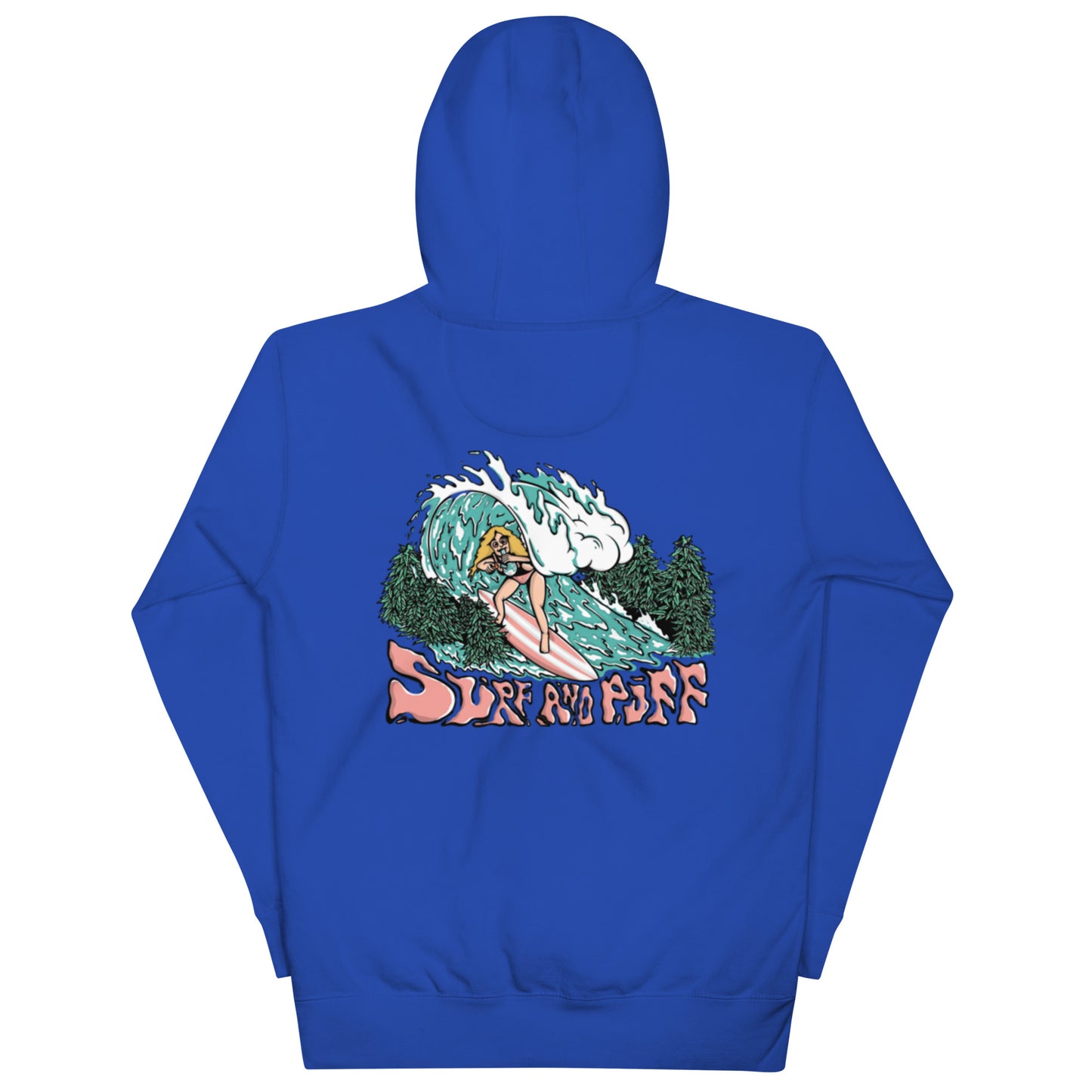 Surf and Puff, Hoodie / unisex