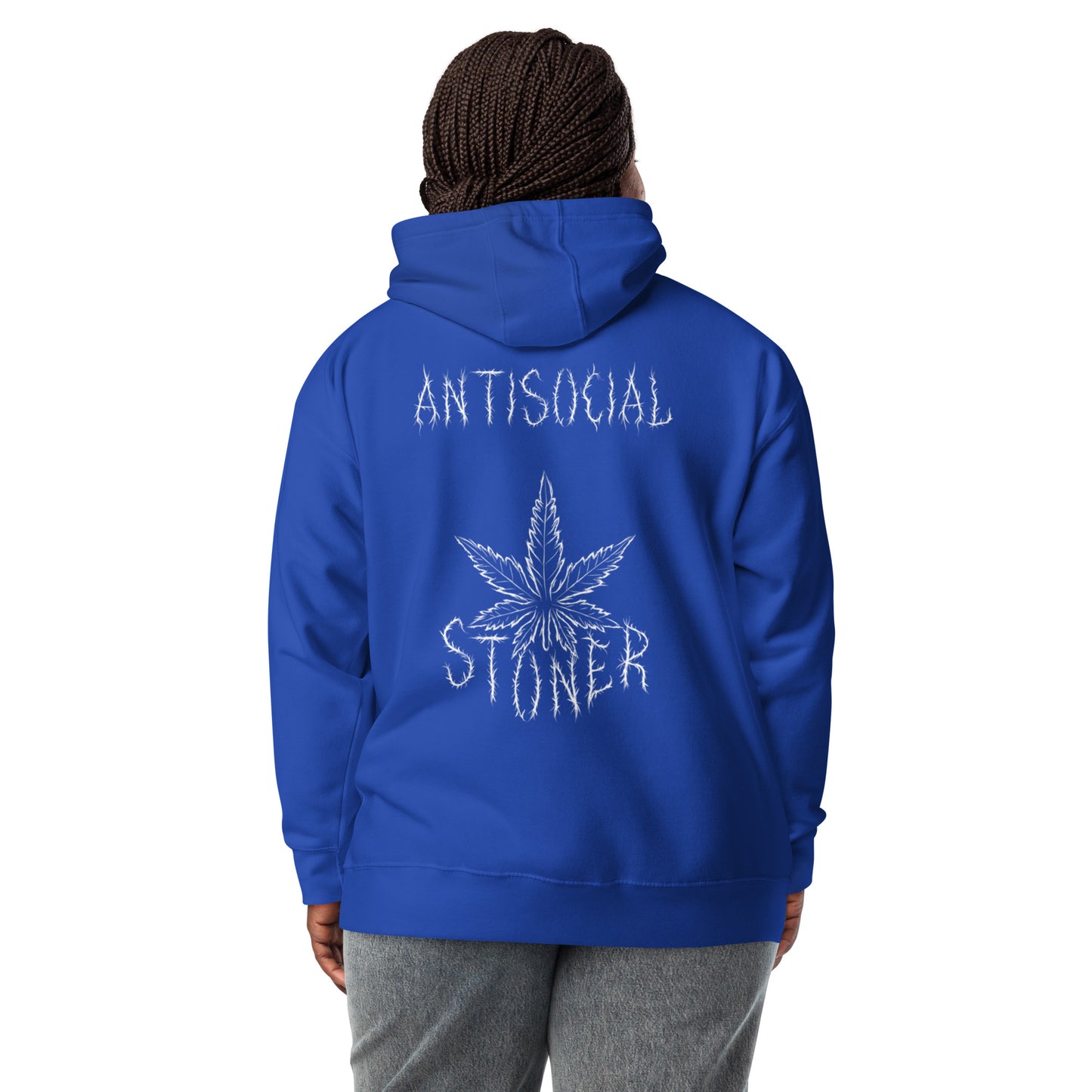 Antisocial Stoner, Hoodie / unisex