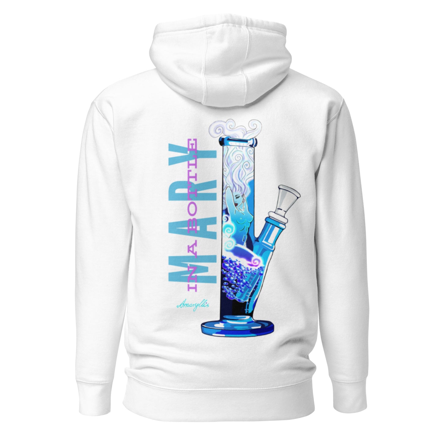 Mary in a bottle, Hoodie / unisex