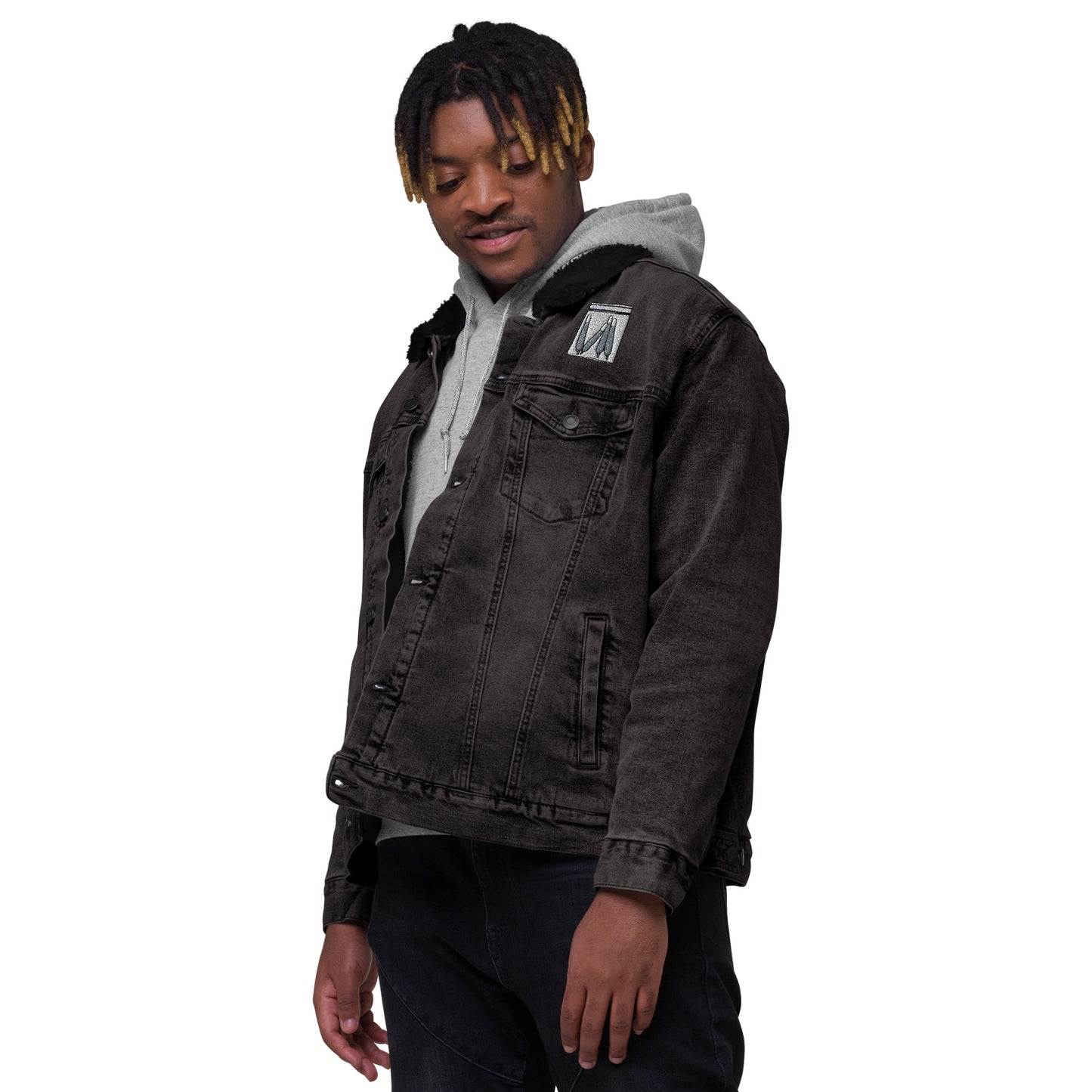 Smoke weed at my funeral,  Sherpa Jeansjacke