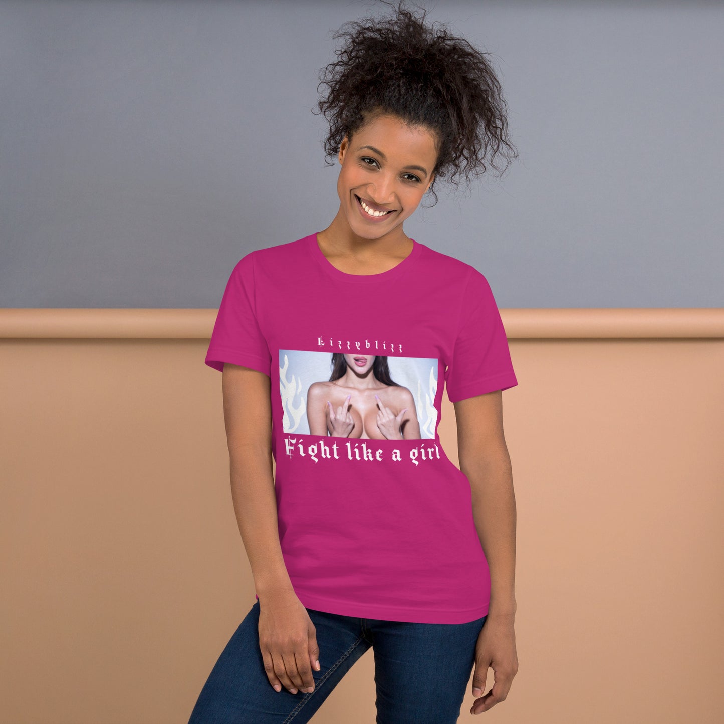 Fight like a Girl, Shirt / unisex